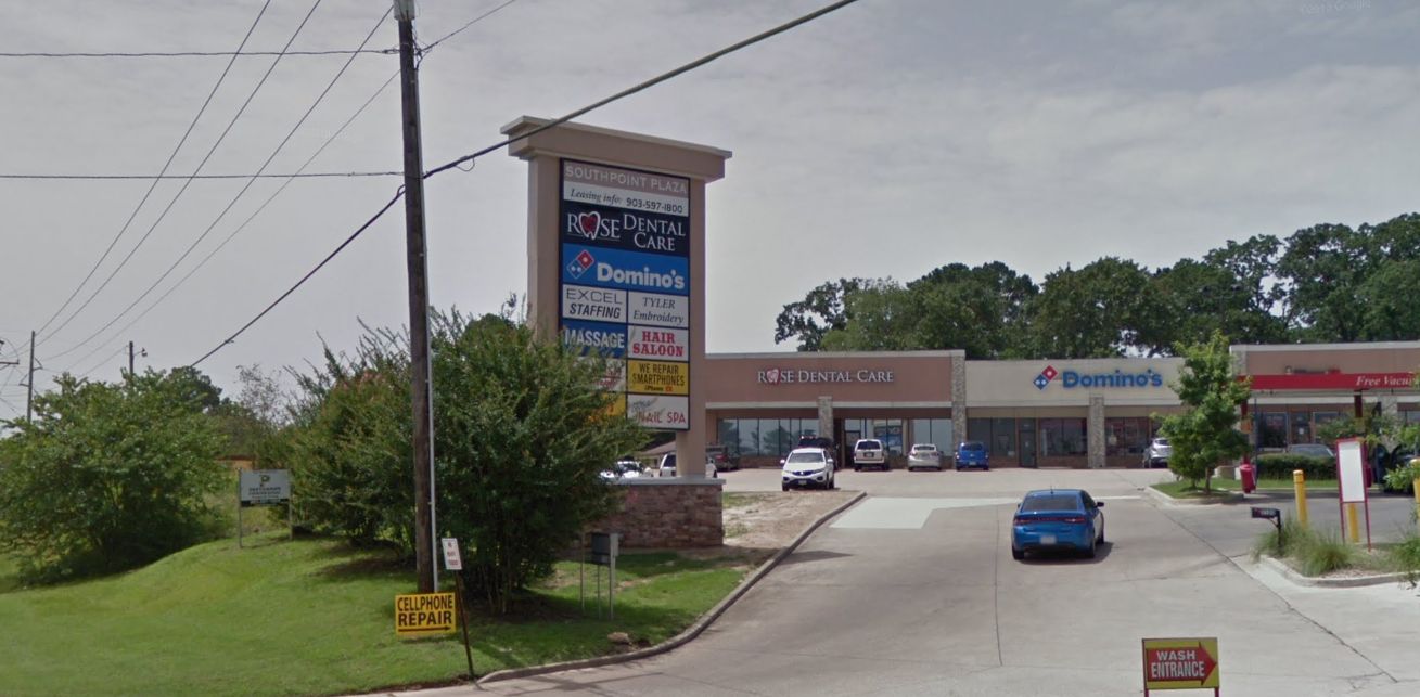 Rose Dental Care of Tyler storefront on Troup Hwy